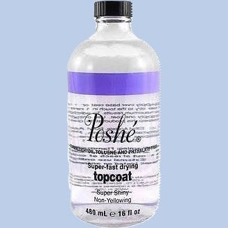 Poshe Super Fast Drying Topcoat 16oz