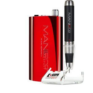 Kupa ManiPro Passport Portable Nail Drill (Candy Apple Red)