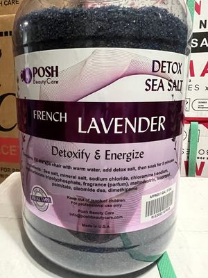 Posh Detox Sea Salt Lavender (gal)