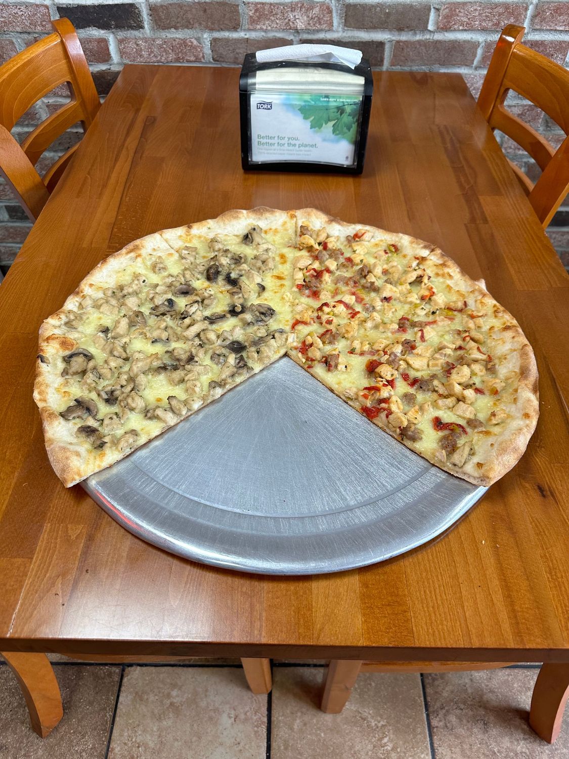 Chicken Scarpariello Pizza Chicken Scarpariello Pizza