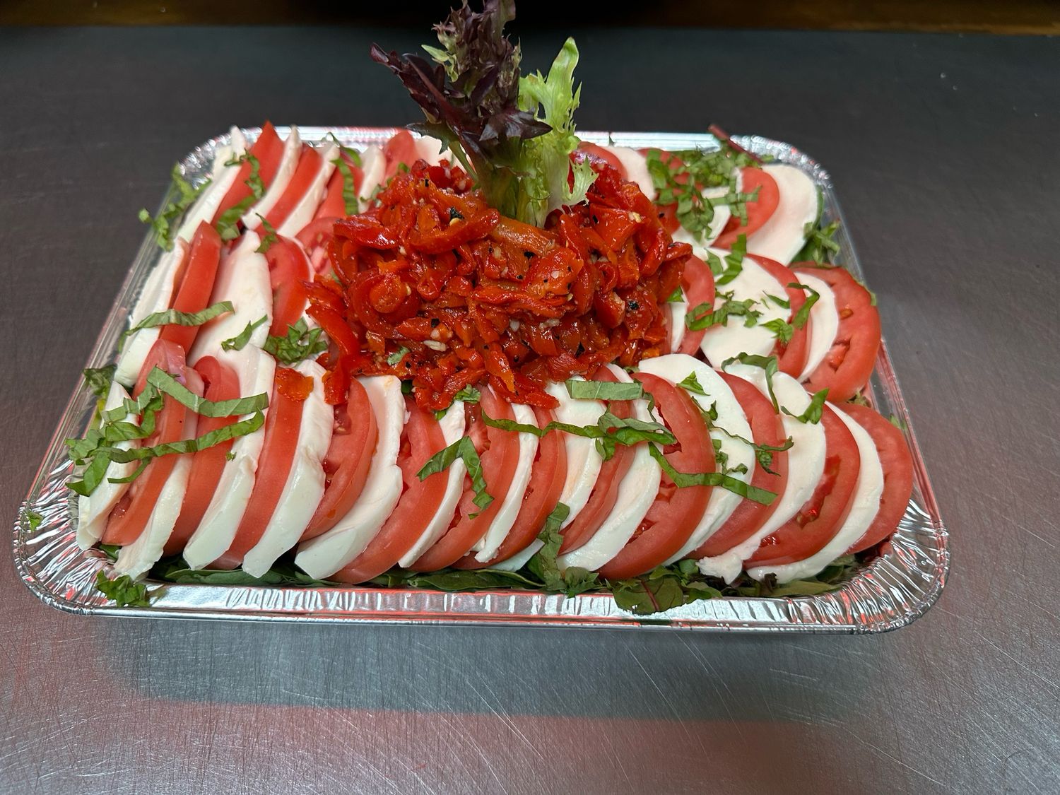 Mozzarella Caprese Salad - Catering