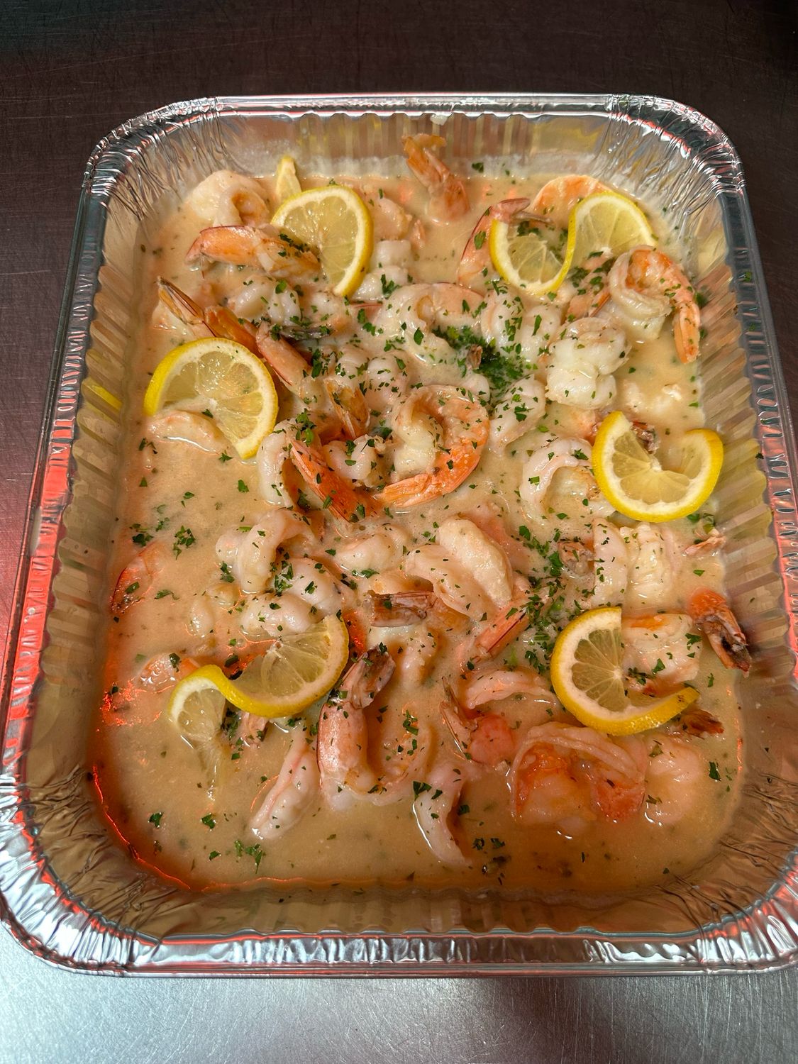 Shrimp Scampi - Catering