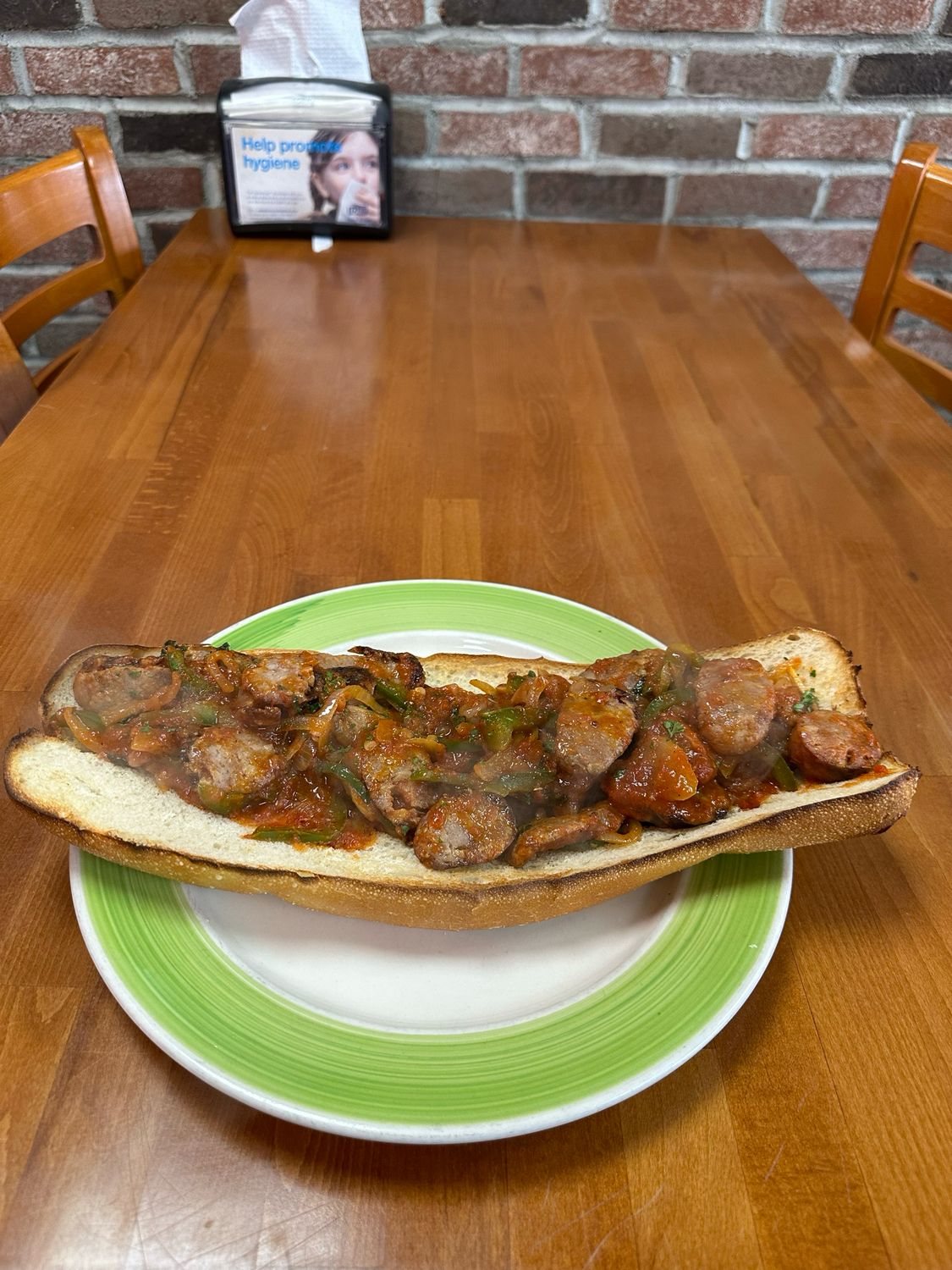 Sausage & Peppers Wedge