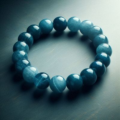Monster Aquamarine Bracelet
