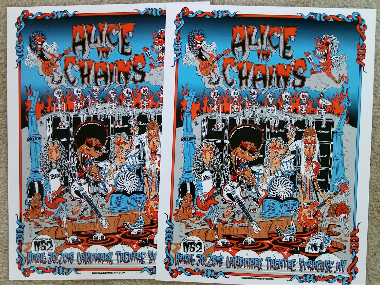 Alice In Chains Limited Run Poster