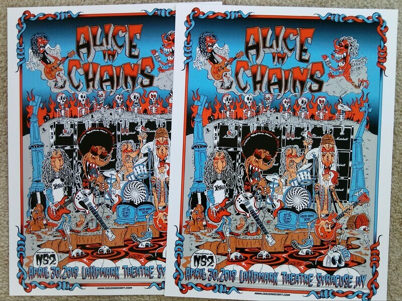 Alice In Chains Limited Run Poster