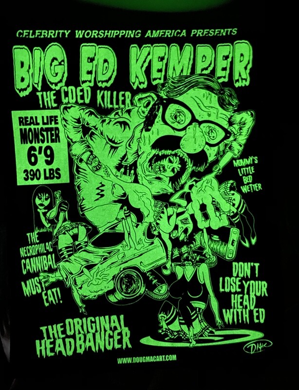 Ed Kemper GLOW In the Dark Poster