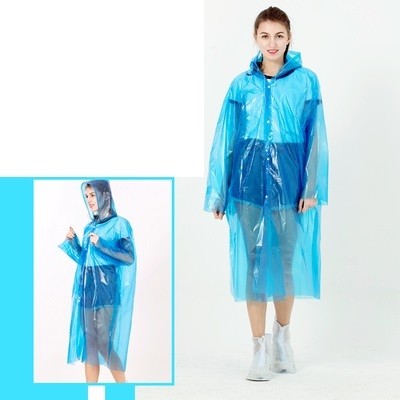 portable raincoat blue - বৃষ্টির জন্য কোট