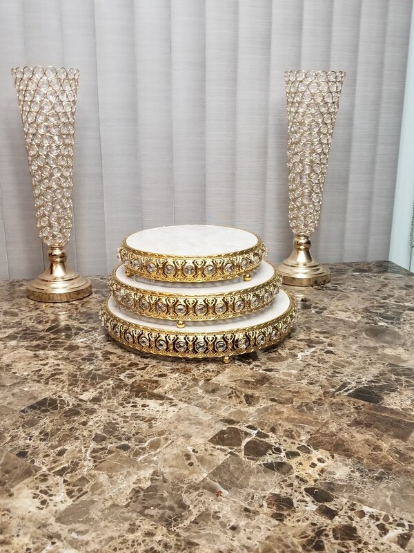 5 piece cake stand
