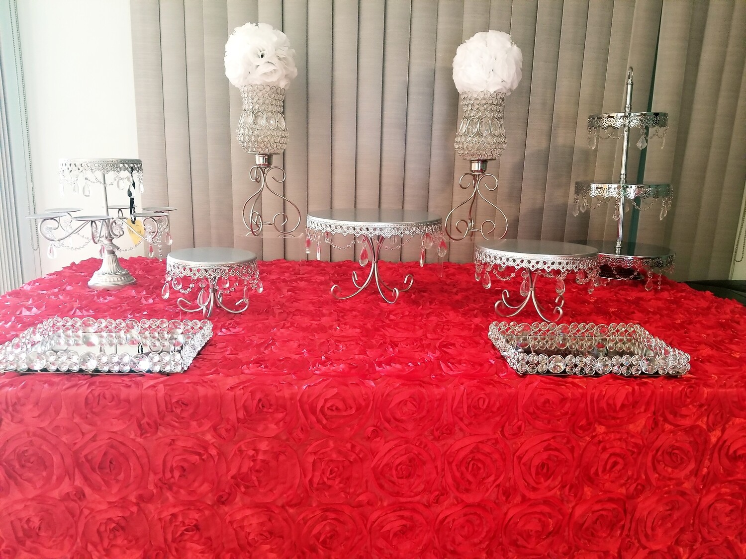 9 piece dessert  stand