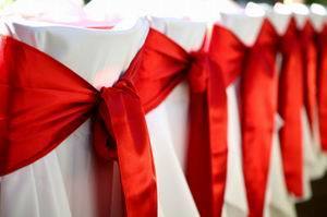 Chair Sashes - Red