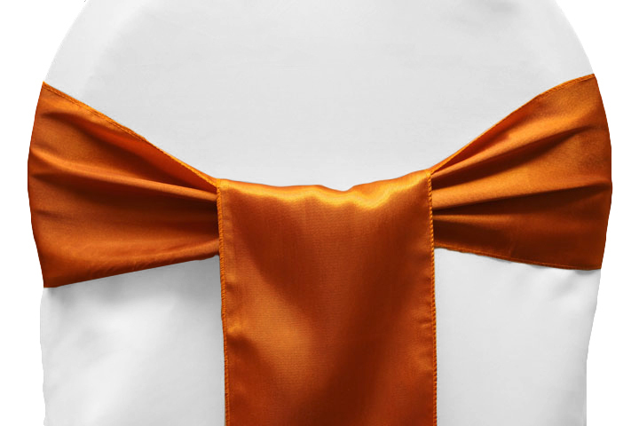Chair Sashes - Burnt Orange