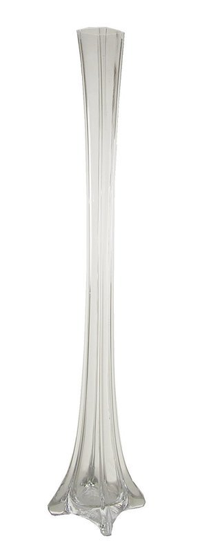 Glass Eiffel Tower Vase