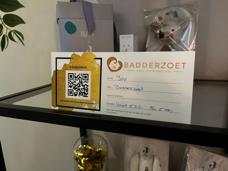 Cadeaubon t.w.v. €70,-