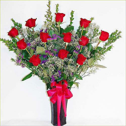 Red Love Roses (Colombian Roses)