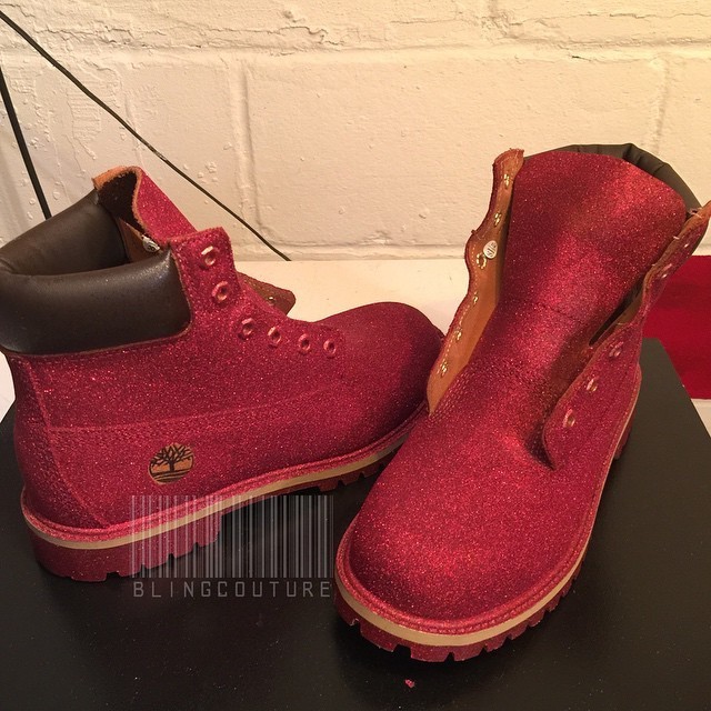 Youth (5-9 years) Glitter Timberlands