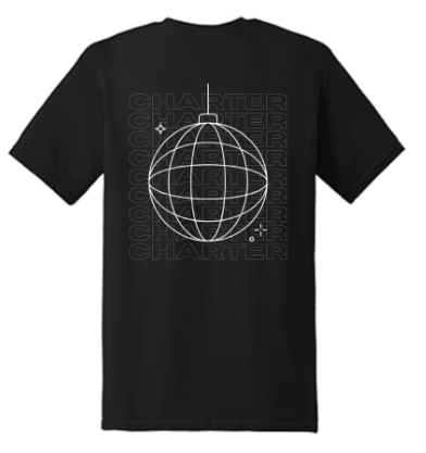 B &amp; W Disco Charter Tee