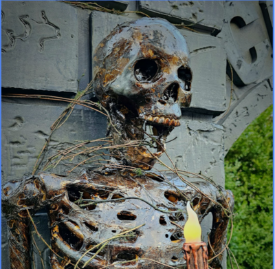 HUGE Cemetery Entrance, Halloween Prop *As Shown*  Ask about variations