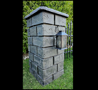(2) 4ft Pillars  **Other Sizes Available** Ask about Accessories