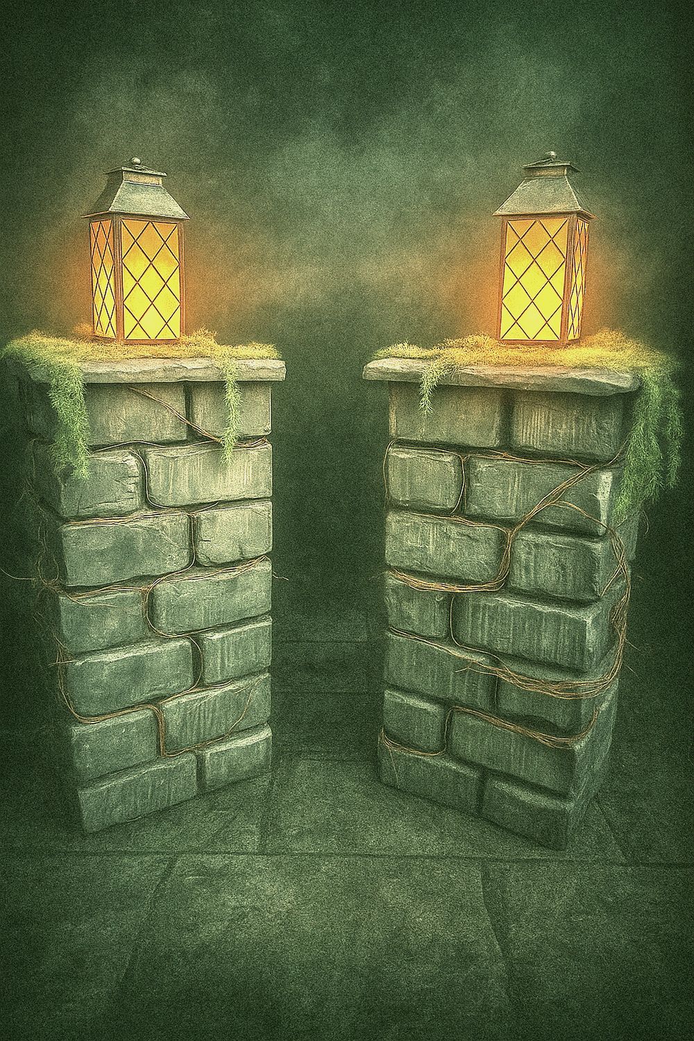 (2) 4ft Pillars  **Other Sizes Available** Ask about Accessories