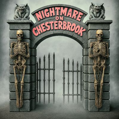 HUGE Cemetery Entrance, Halloween Prop *Starting at 3800*  Ask about variations