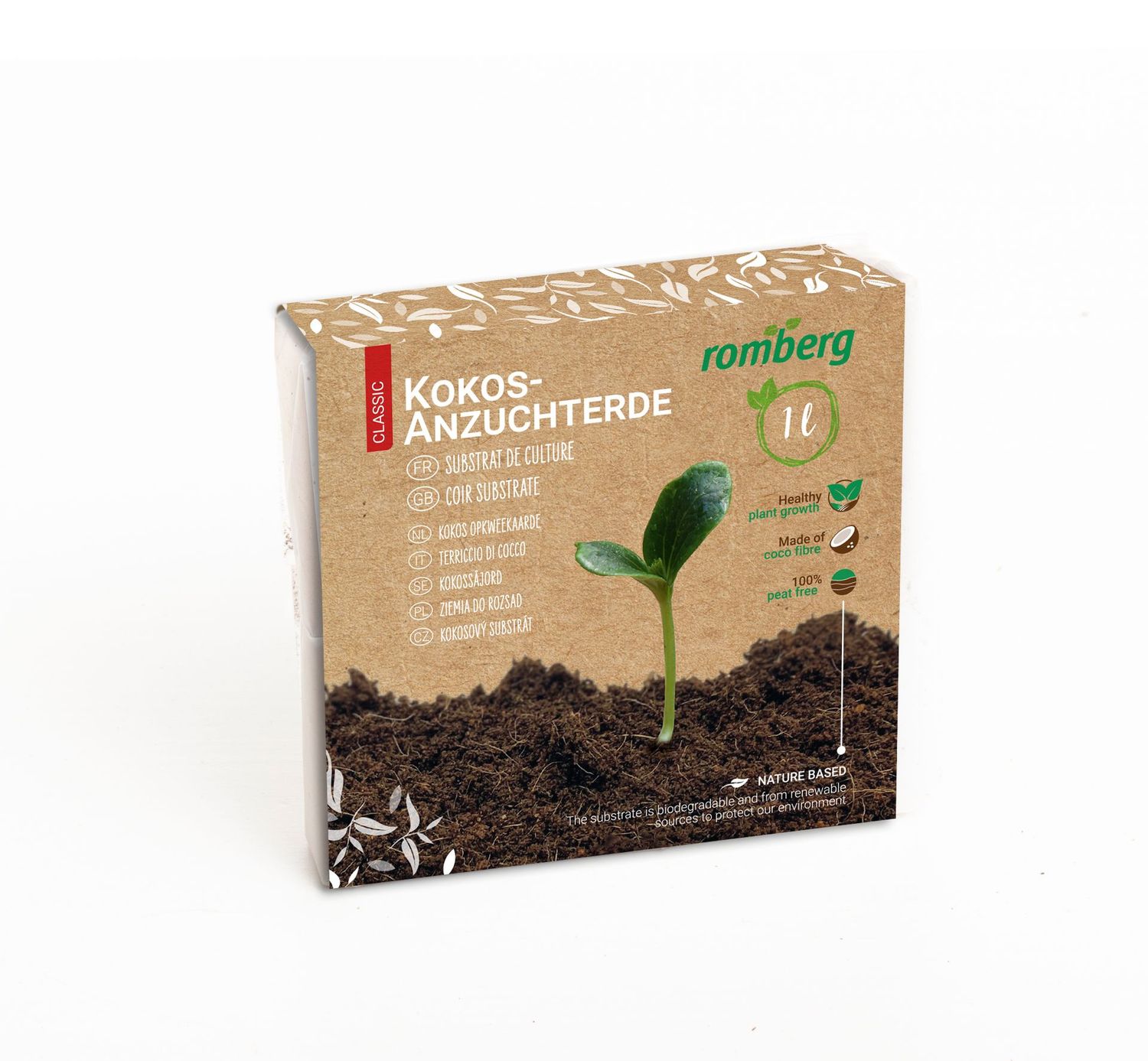 Feinste POP UP Anzuchterde 1L