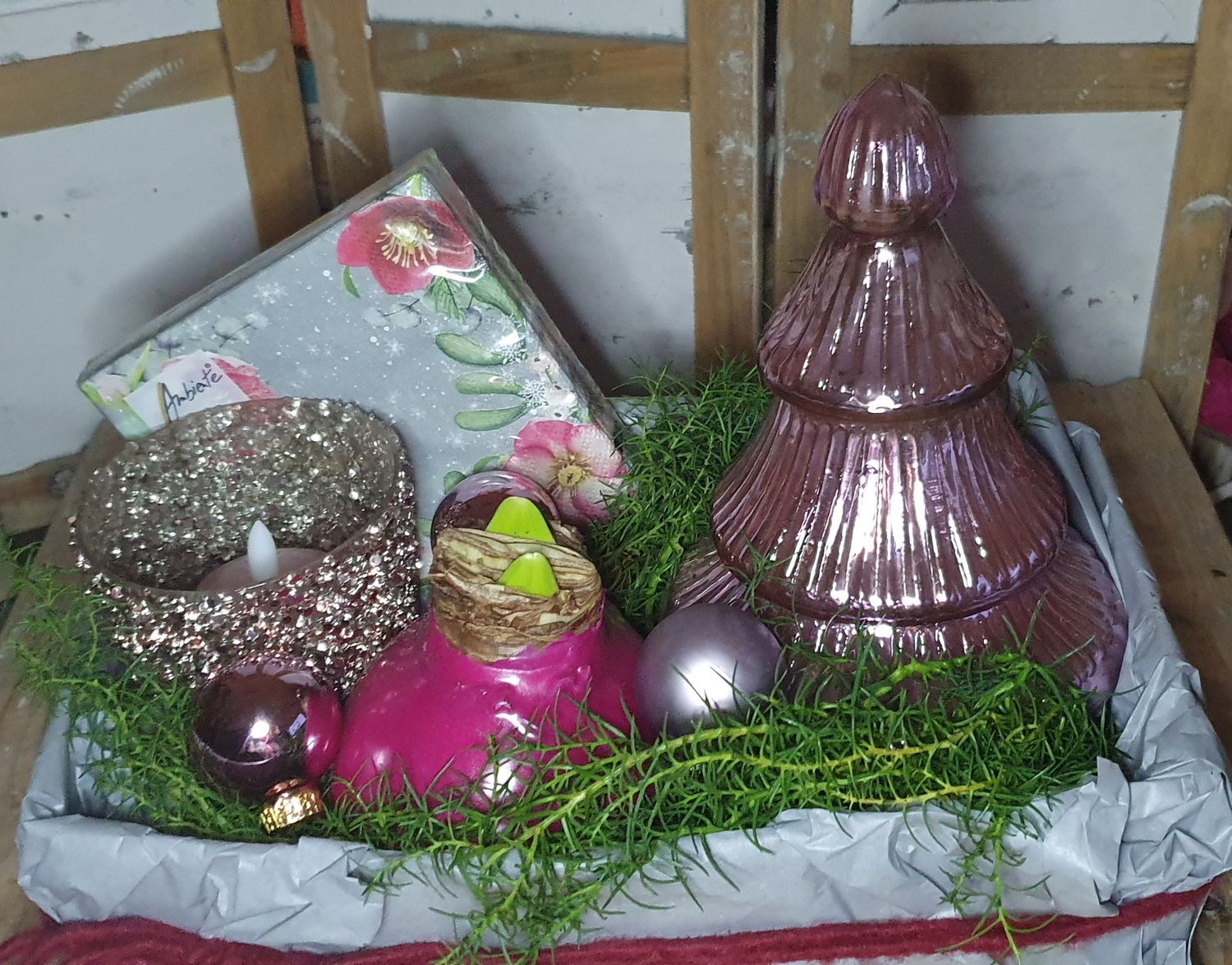 Weihnachtliche Geschenkbox Weihnachtliche Geschenkbox