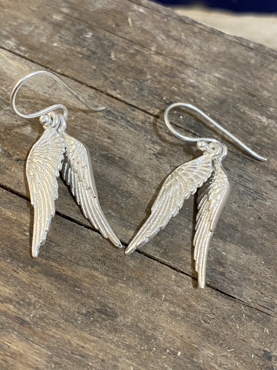 Angel wings sterling silver