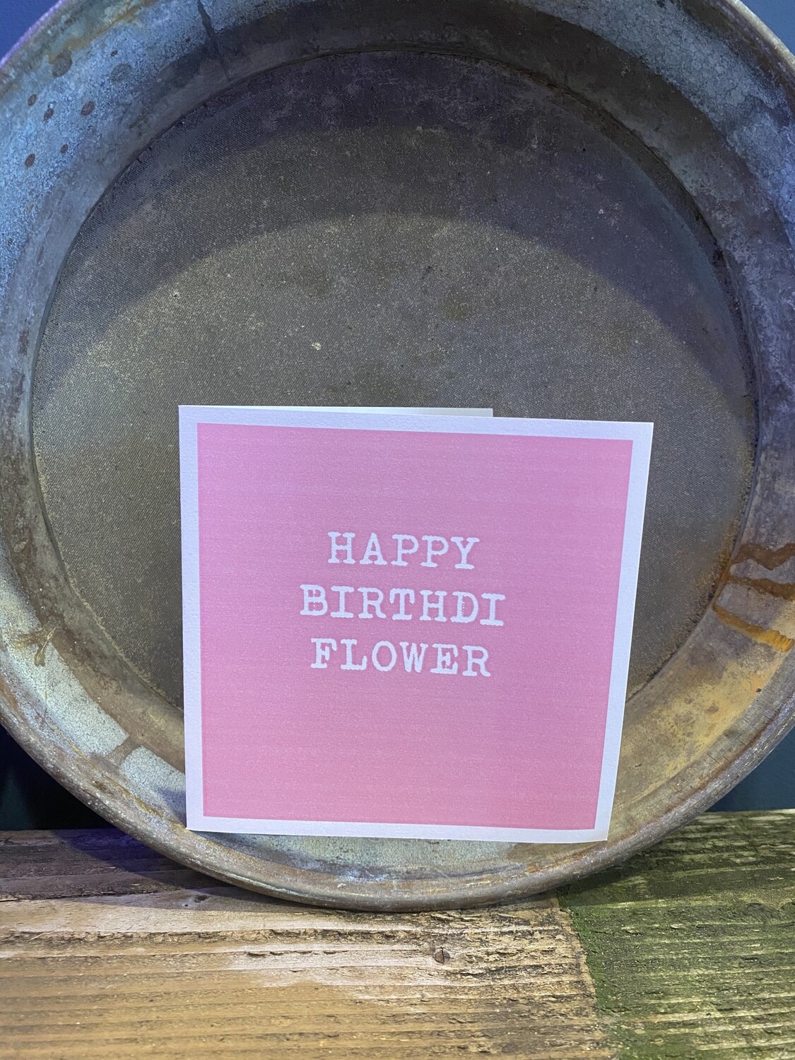 Happy birthday Flower