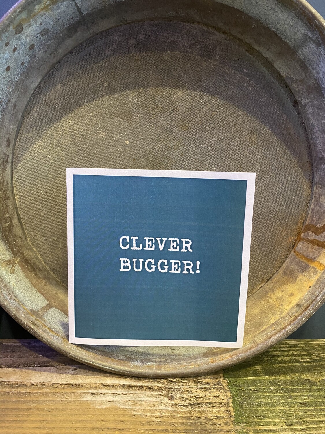 Clever bugger