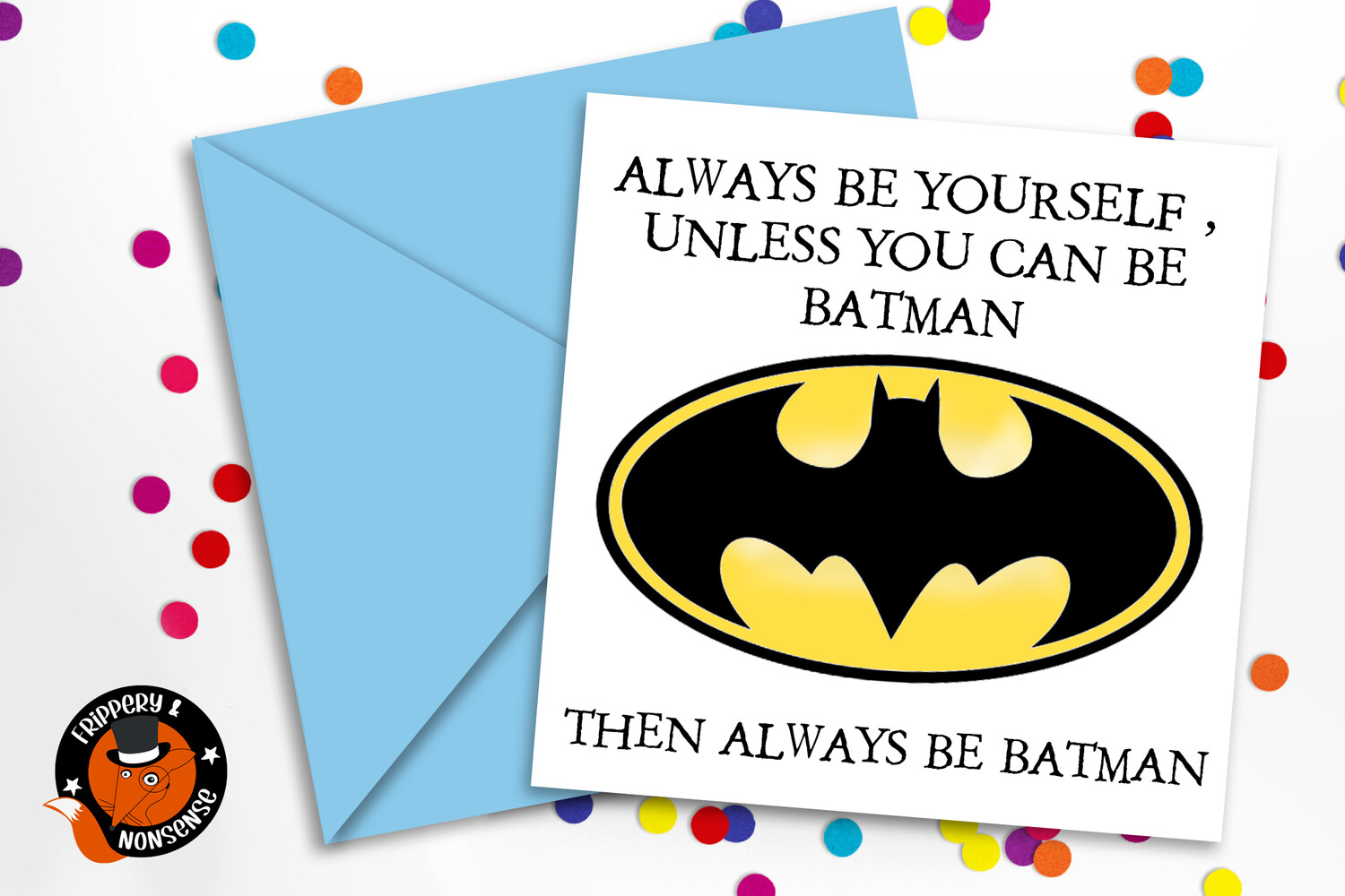 Batman Birthday card