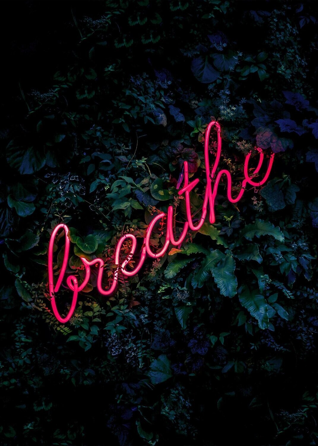 BREATHE NEON PRINT