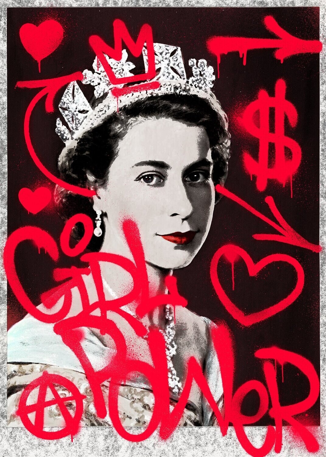 QUEENIE GIRL POWER PRINT
