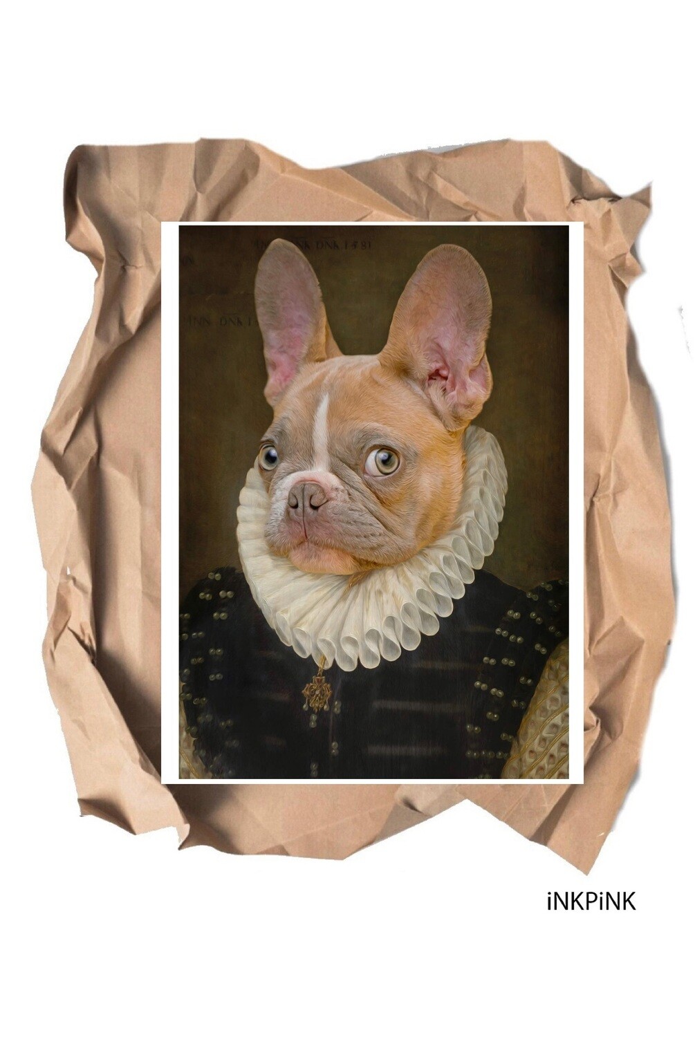 French bulldog portrait