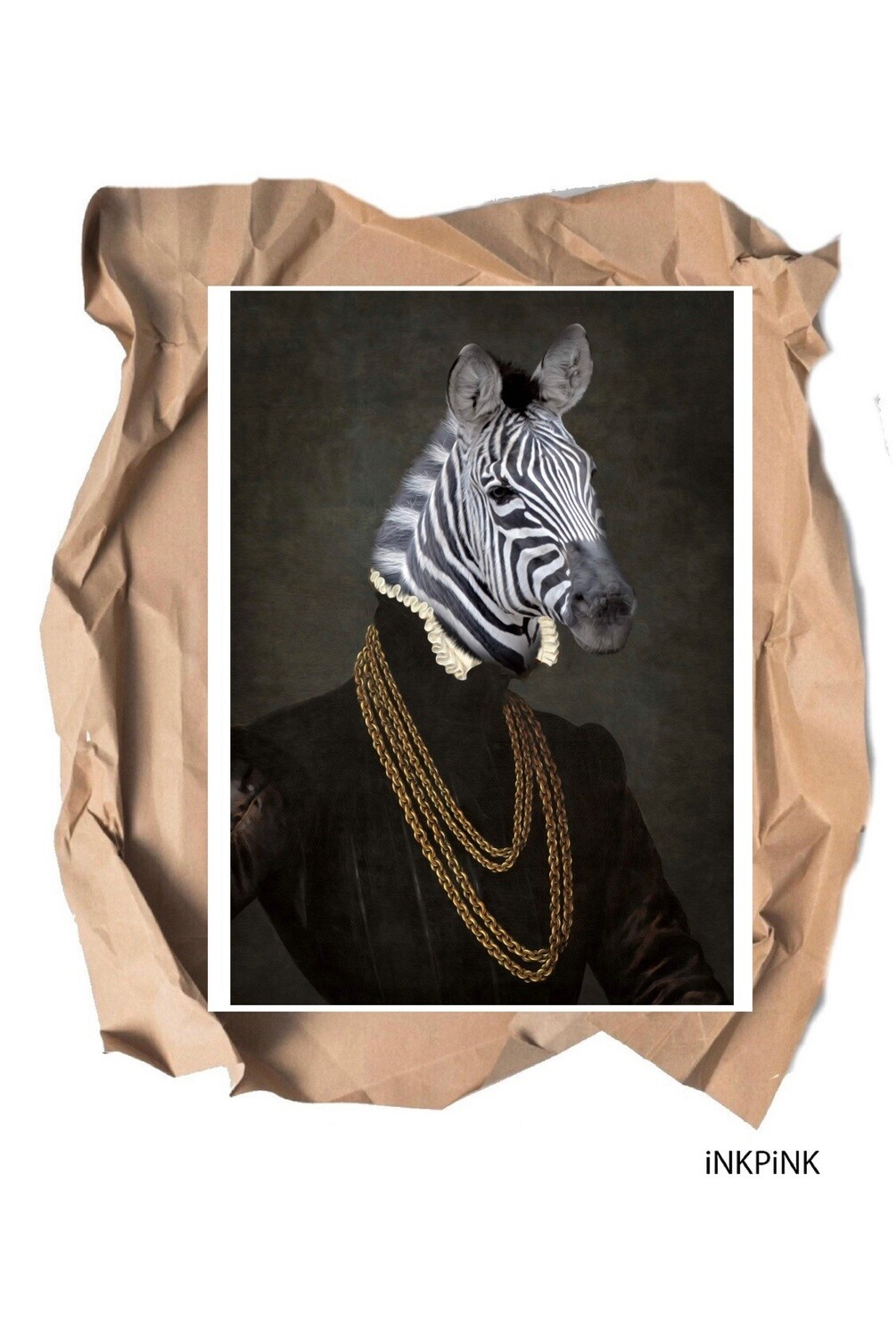 Zebra portrait