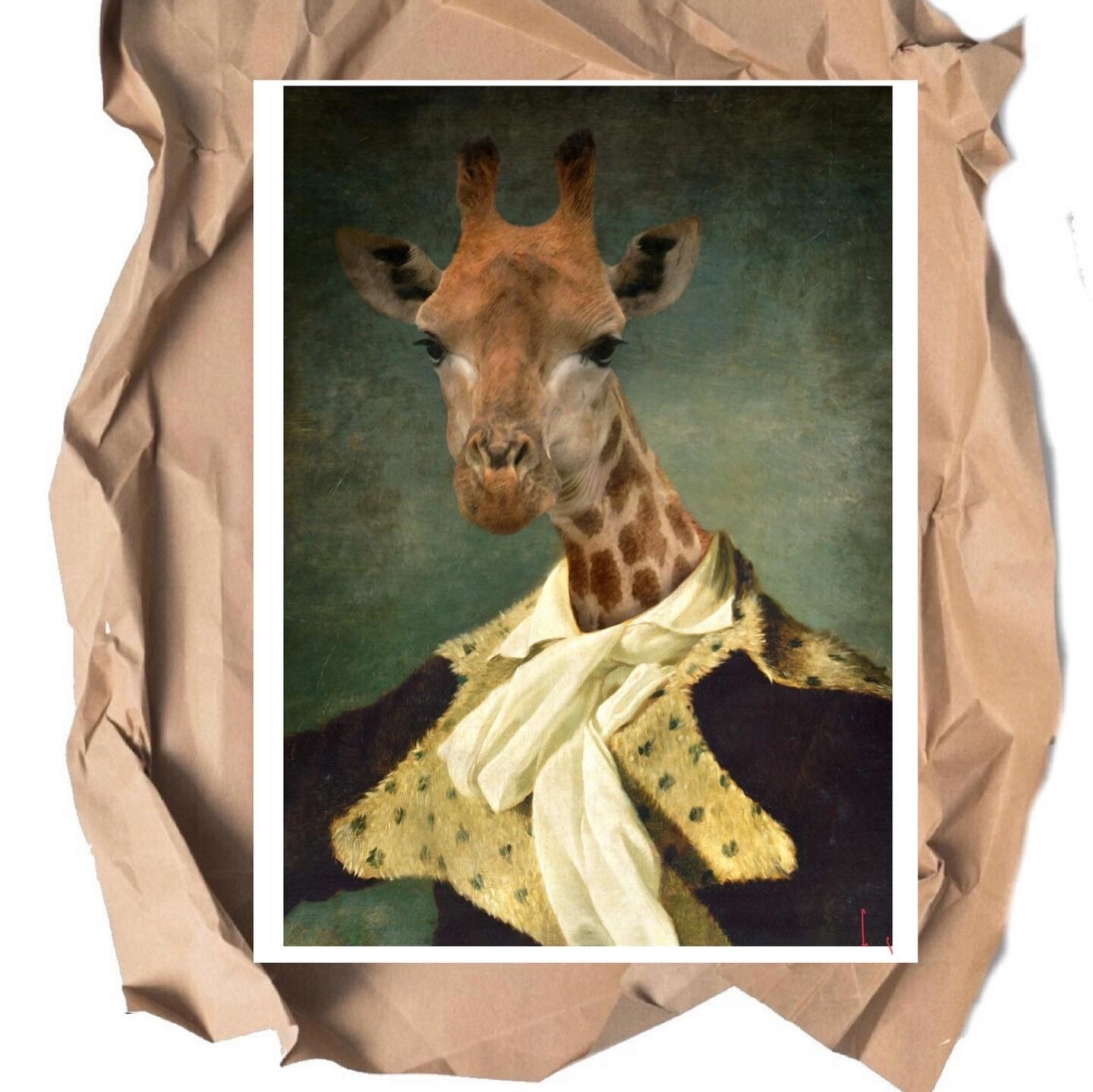 Giraffe portrait