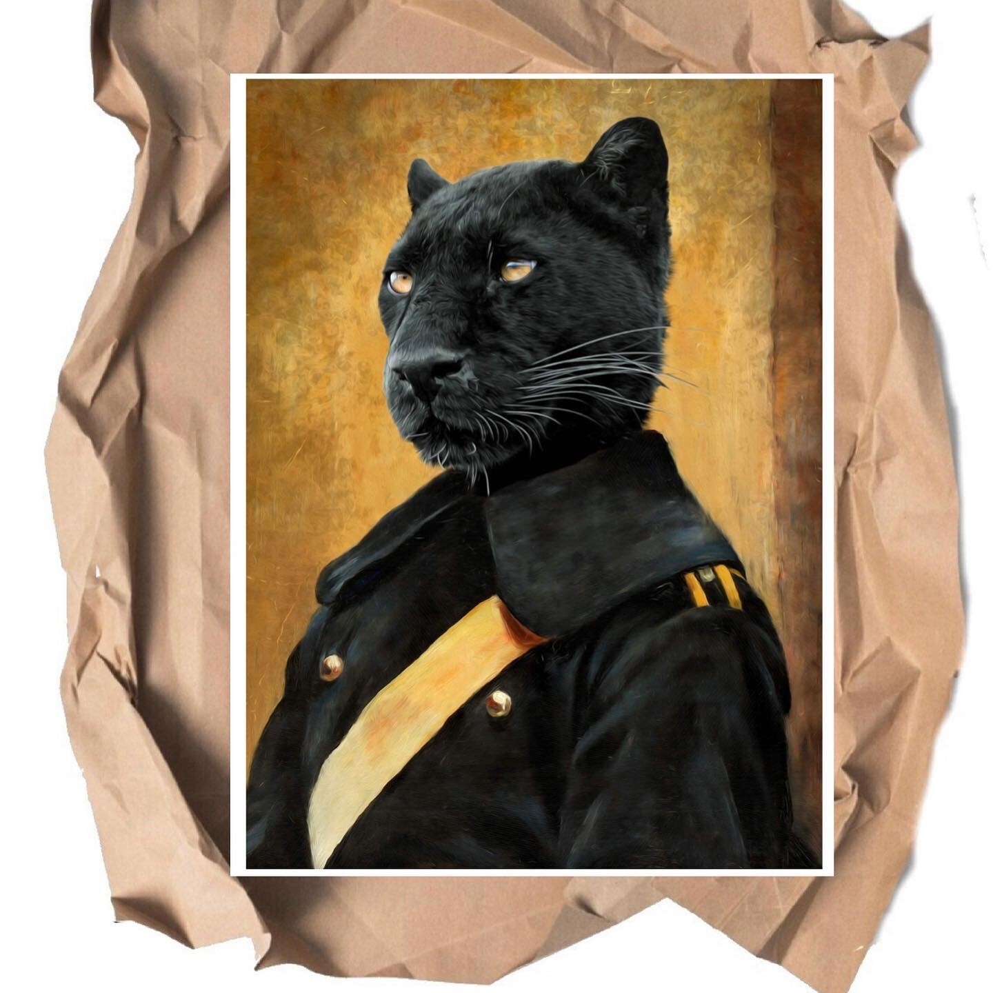 Black Panther portrait