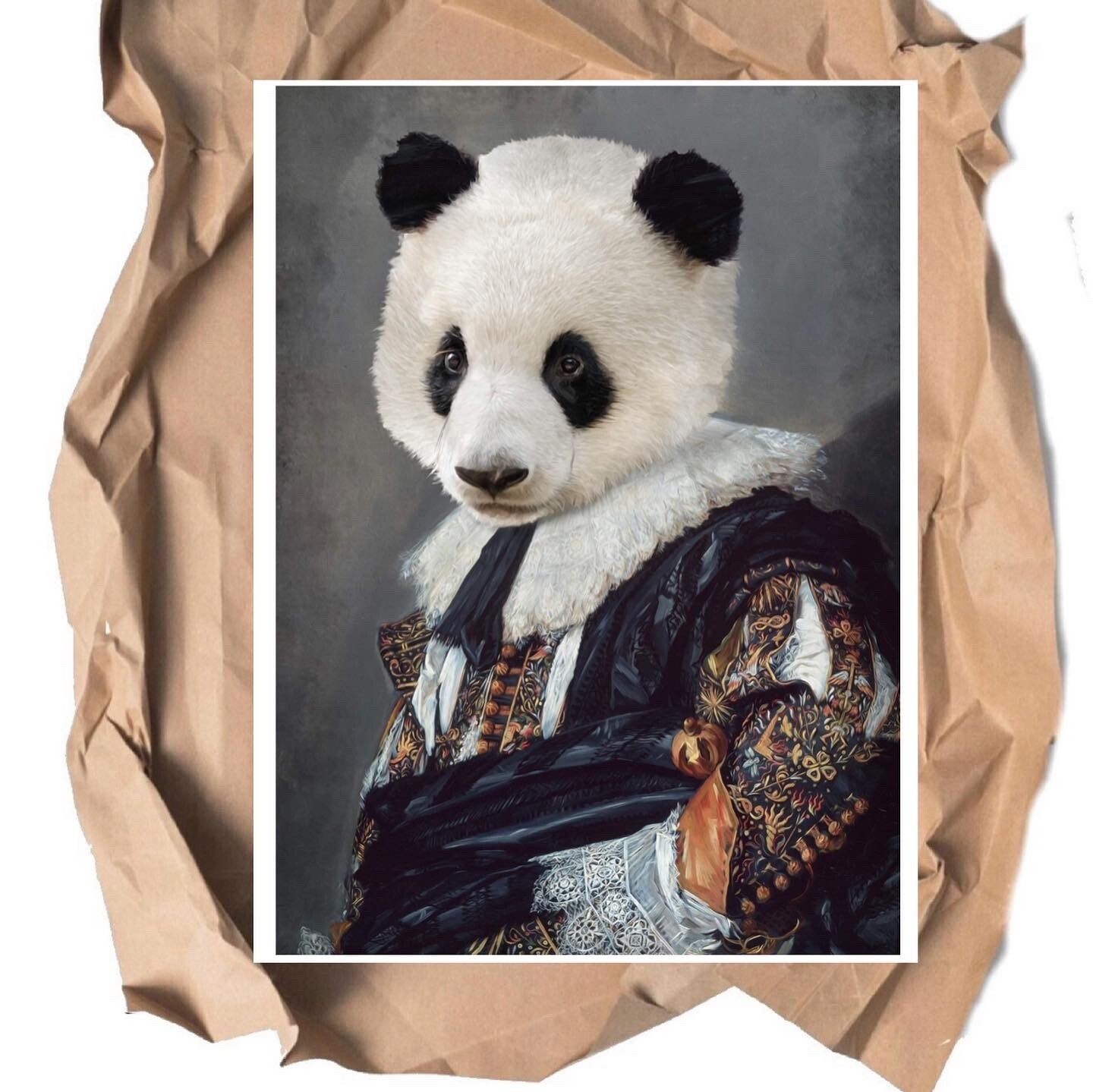 Panda portrait