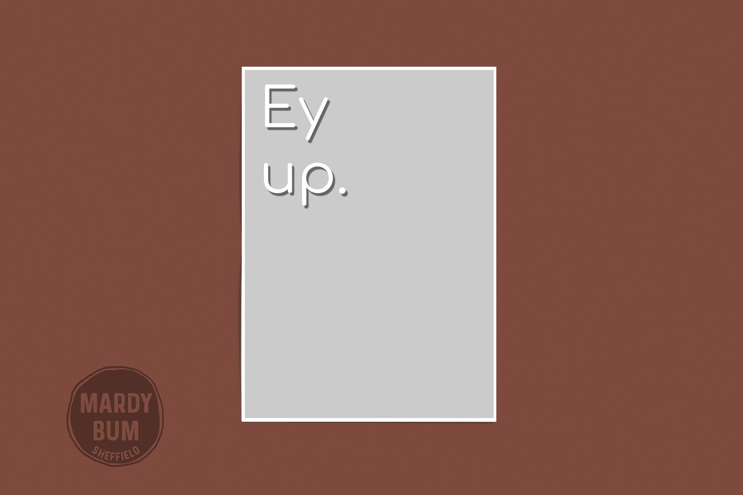 Ey up print