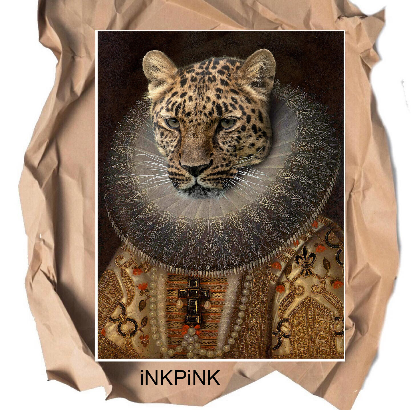 leopard portrait