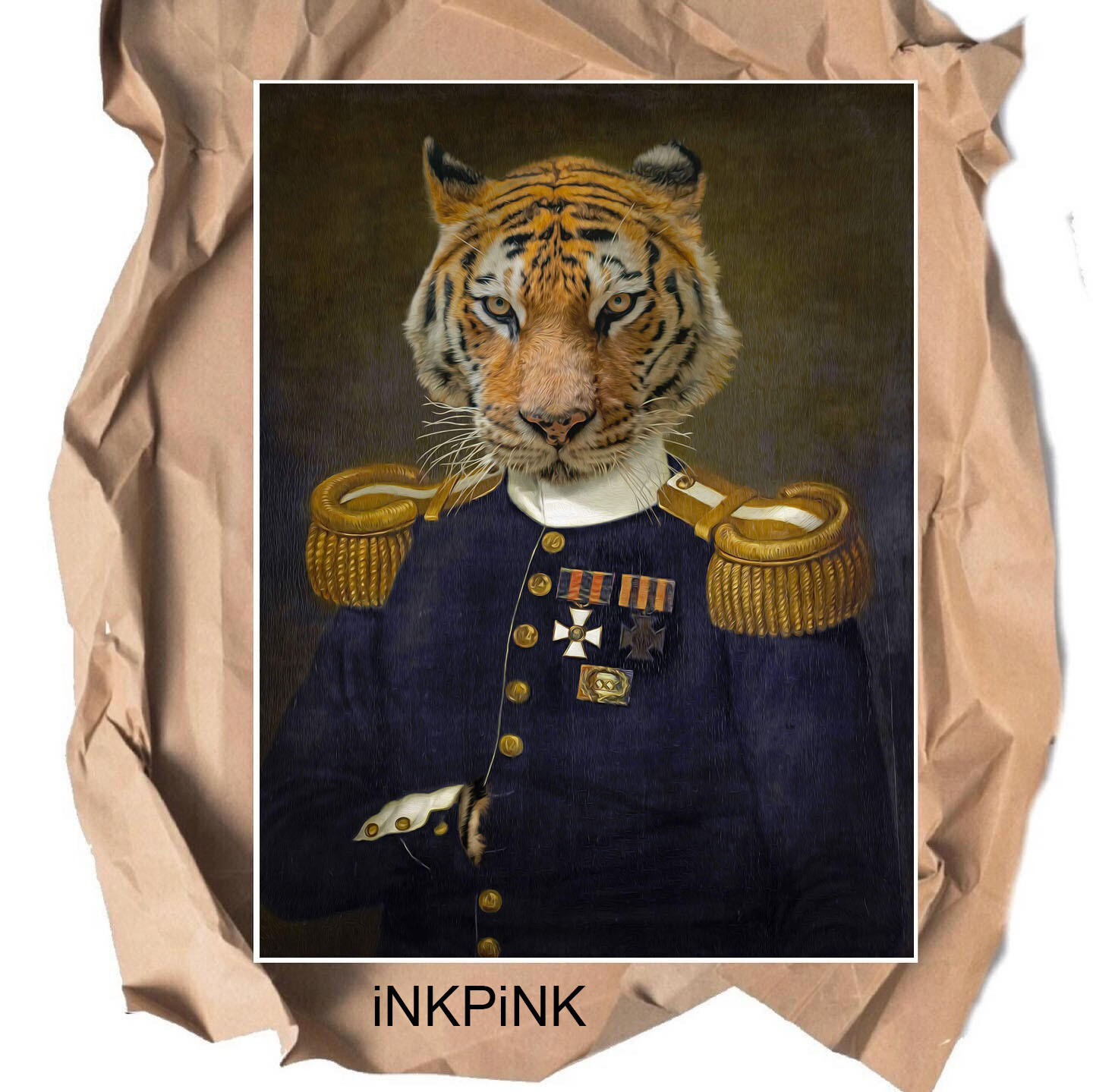 tiger portrait