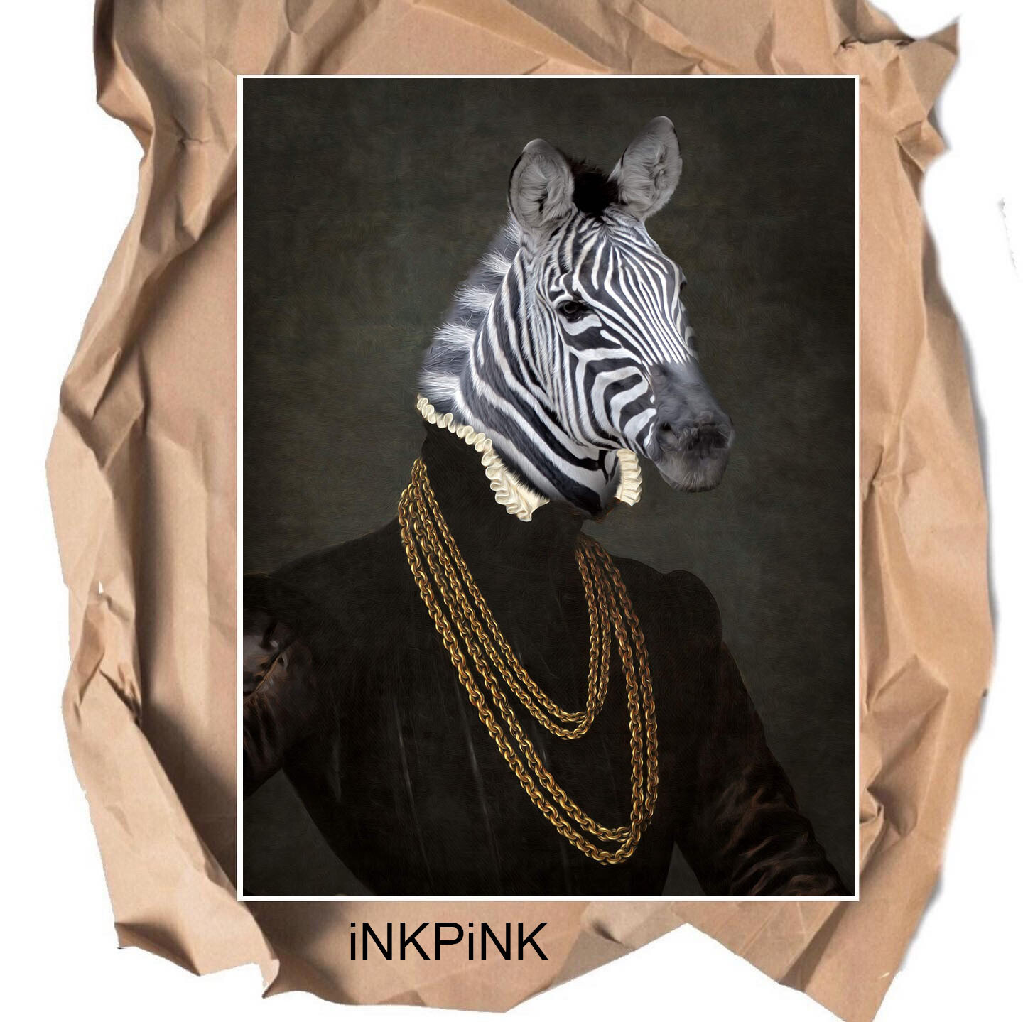 Zebra portrait