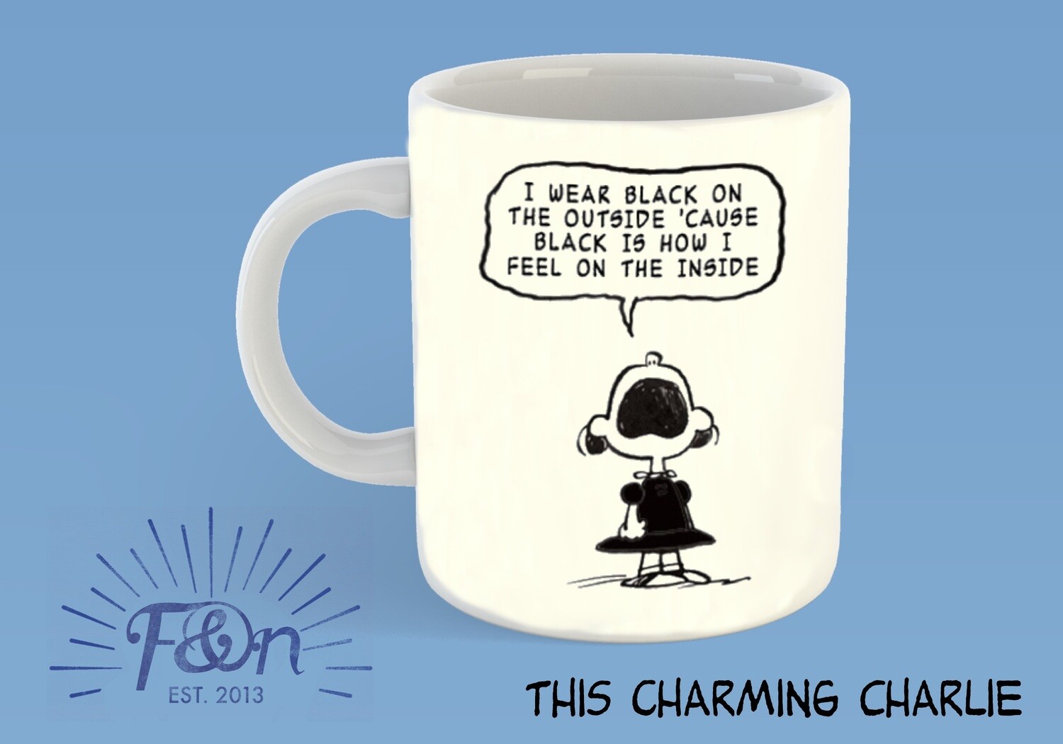 Black on the inside mug