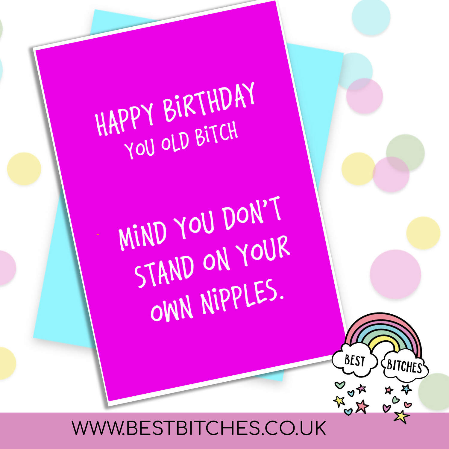 Mind you don&#39;t stand on your own nipples.
