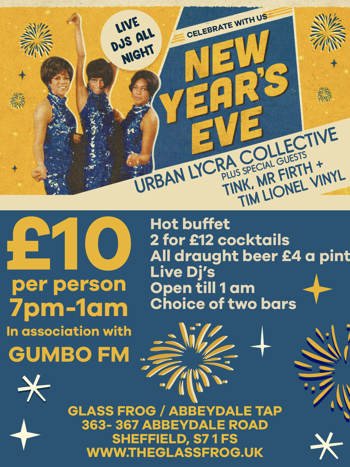NEW YEARS EVE PARTY TICKET - ADMITS ONE
