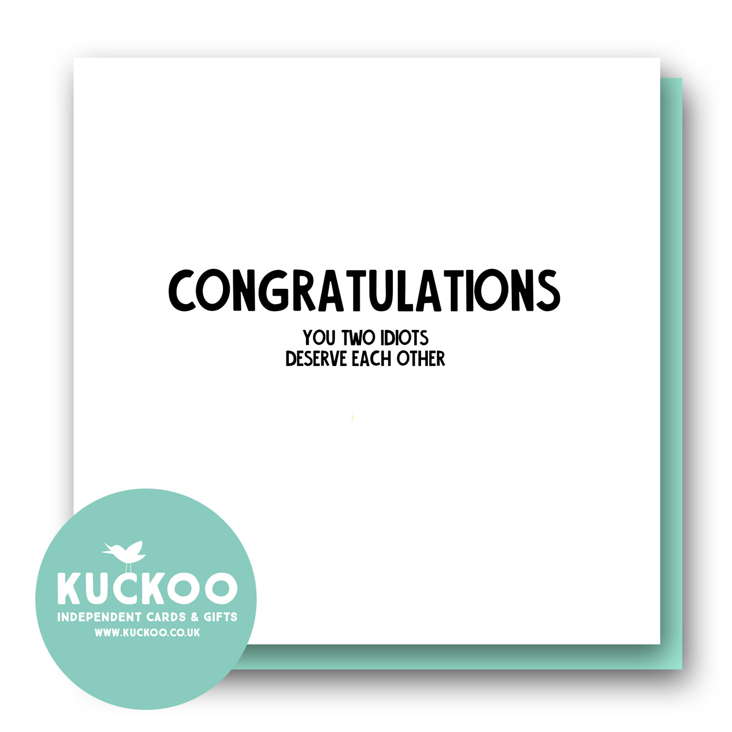 Congratulations wedding card