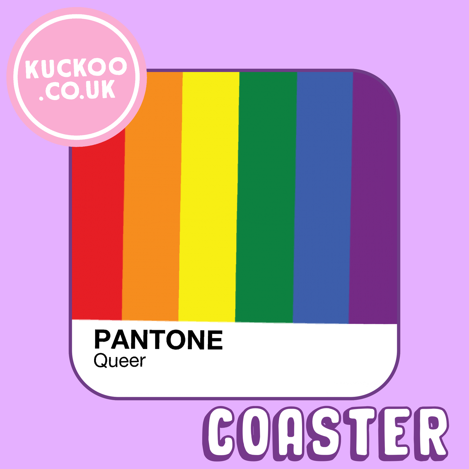 Pantone coaster