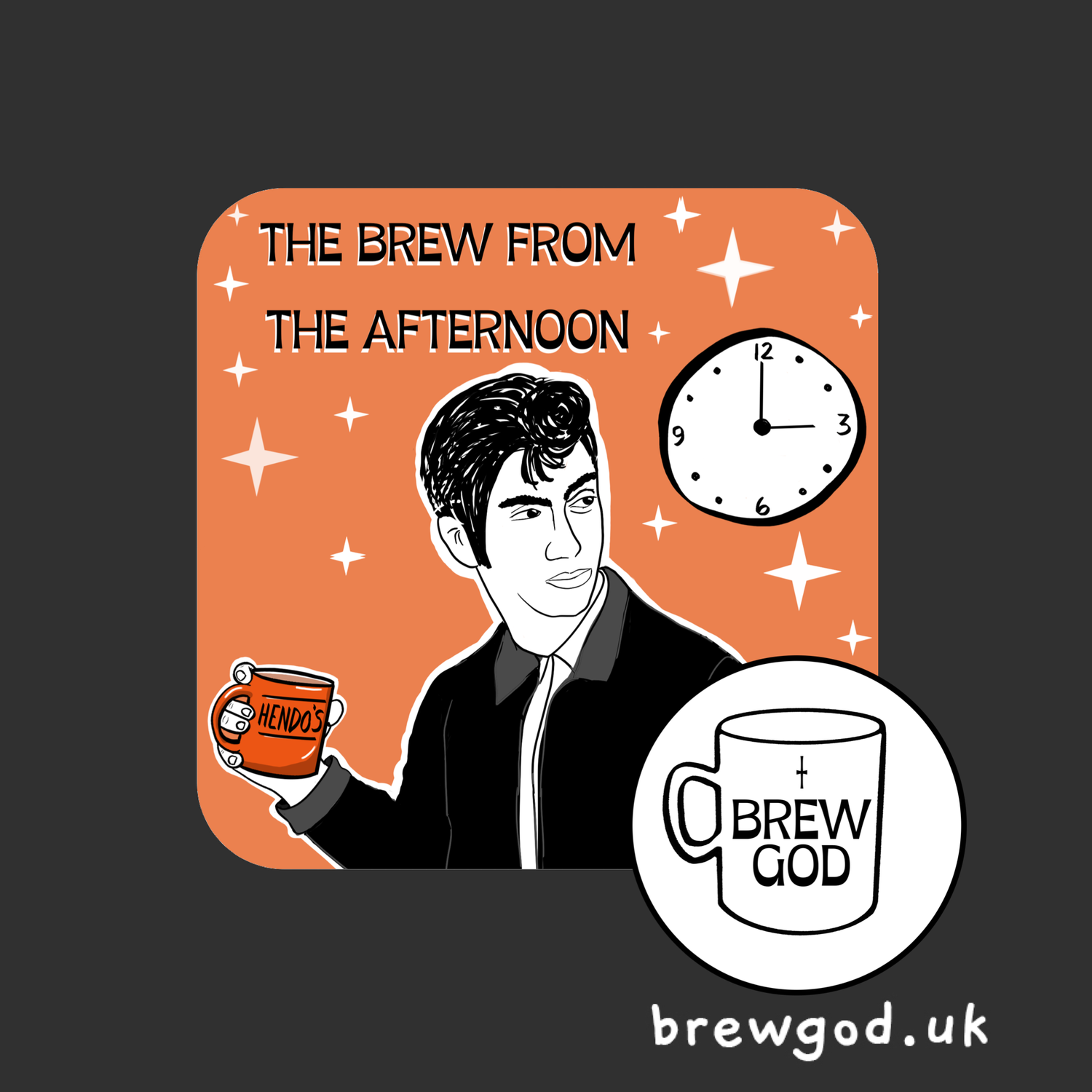 Alex Turner - brew from the afternoon coaster
