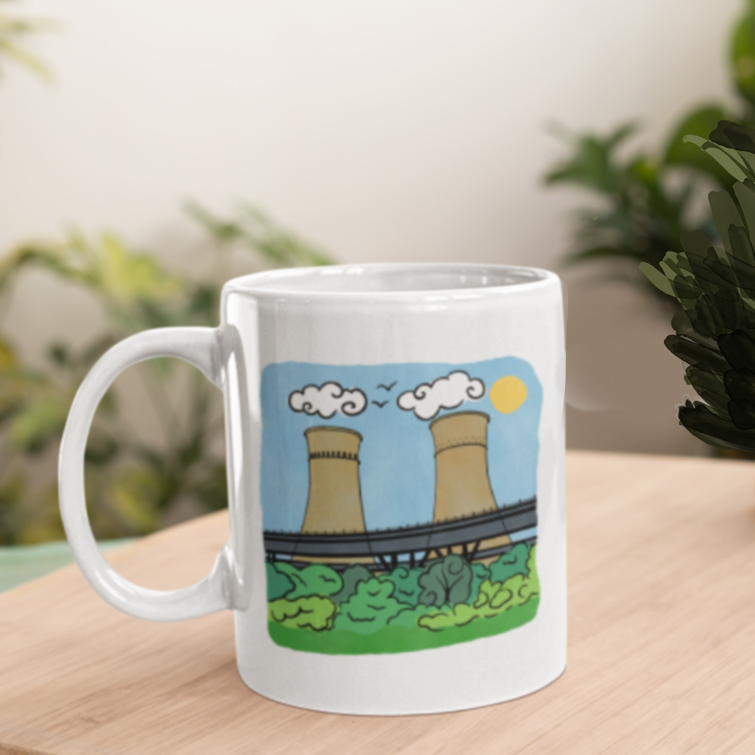 Sheffield cooling tower mug