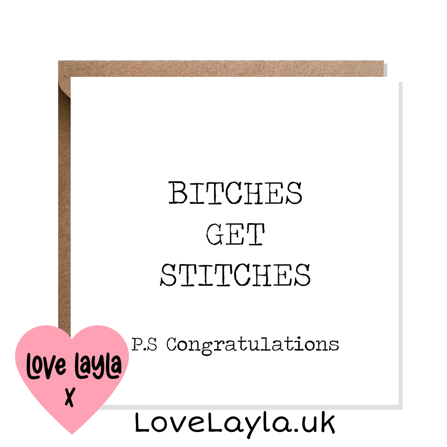 Bitches get stiches